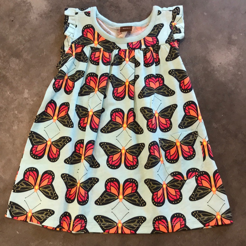 Tea collection butterfly dress